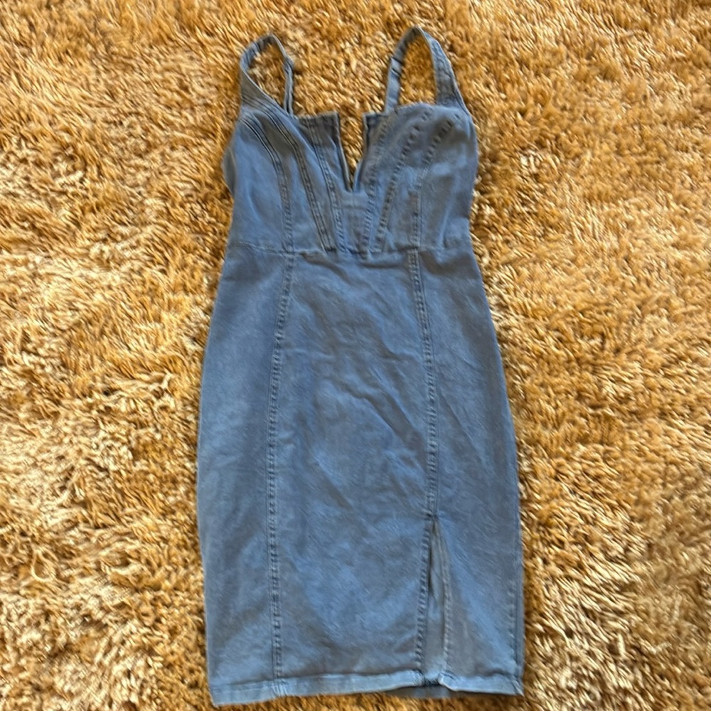 Denim dress
